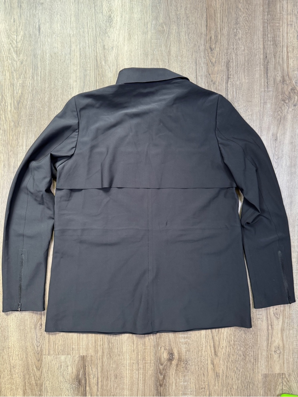 Athleta Lunar Jacket NWT Black Zip Front Size 6 - Picture 10 of 13
